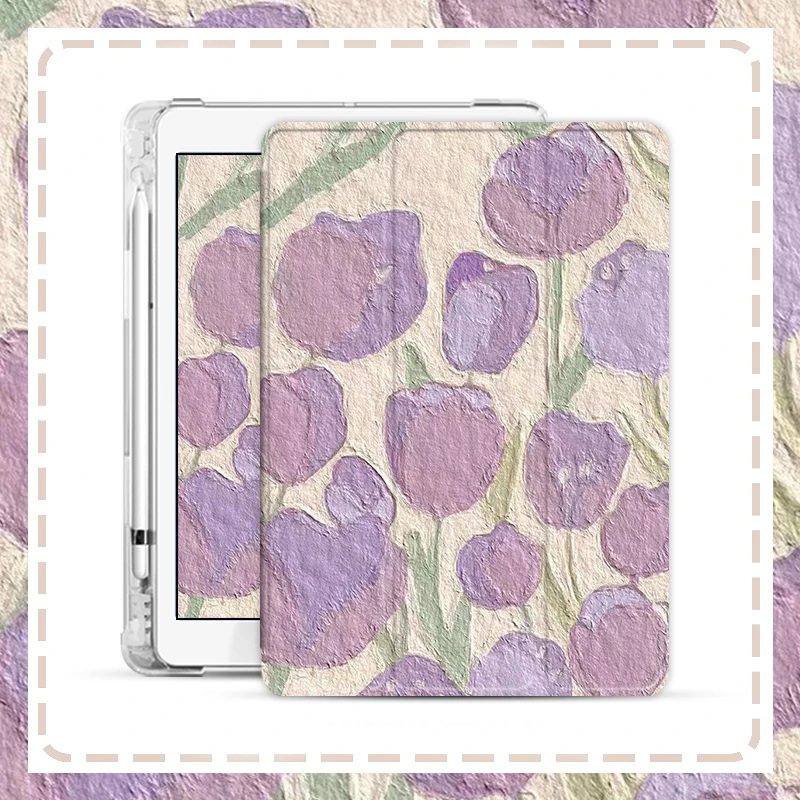 

For 2022 iPad Case Pro 11 2021 2020 10.2 7/8/9th Cover 2018 iPad 9.7 5/6th Mini 5 6 Air 4 5 10.9 With Pen Tray Funda Pencil Hold