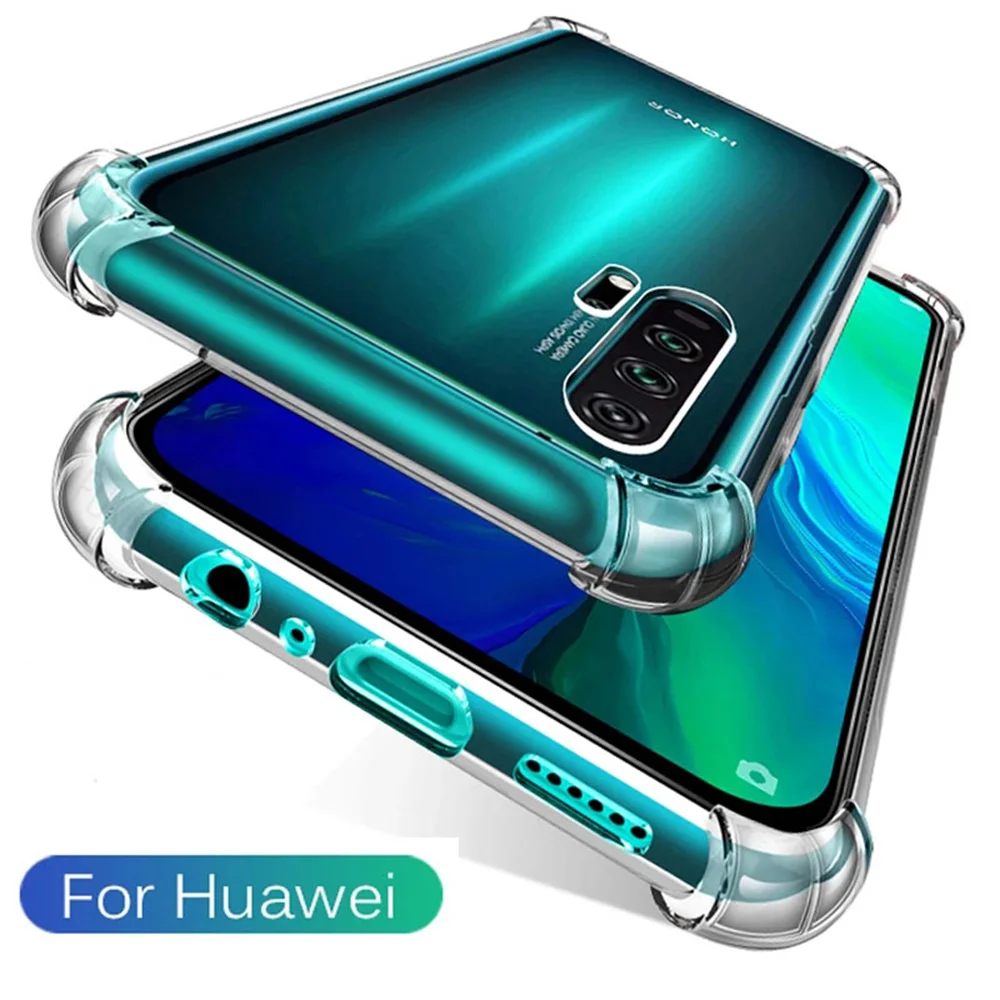 

Shockproof Phone Case For Huawei P60 P50 P20 P40 P30 Pro P20 P30 P40 Lite Silicone TPU Cover For Huawei P50 P60 P30 Lite Conque