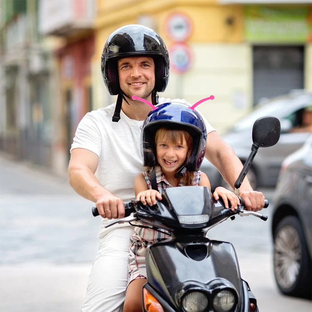 4 шт. детские украшения с рогами очаровательные силиконовые щупальца аксессуары