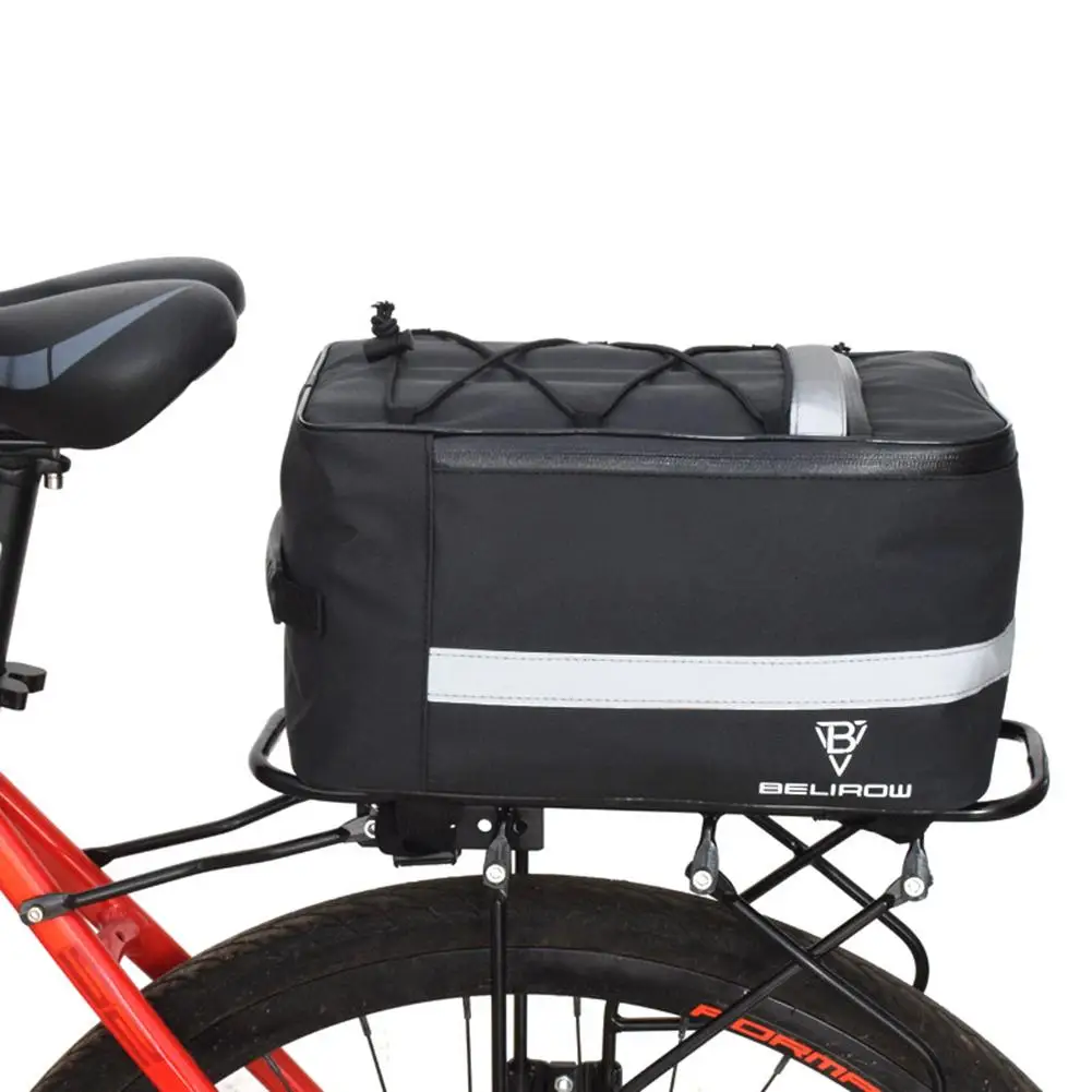 

8l/15l Bicycle Carrier Bag Rear Rack Bike Trunk Bag Luggage Box Back Seat Travel Waterproof Pouch