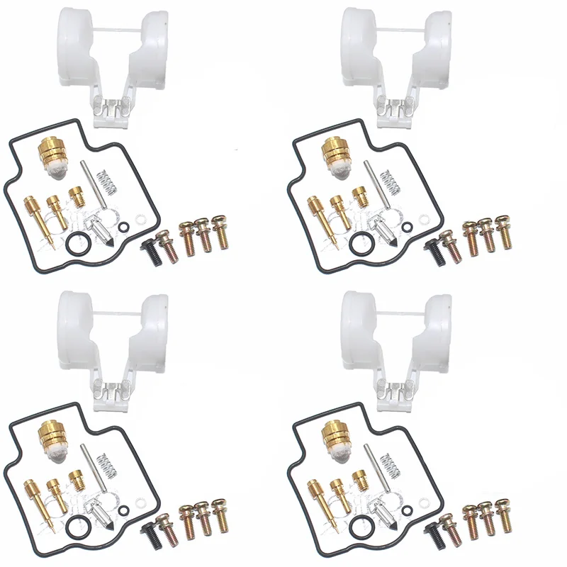 4set for ZXR400 1991-1999 ZXR 400 Motorcycle carburetor repair kit float vacuum diaphragm |