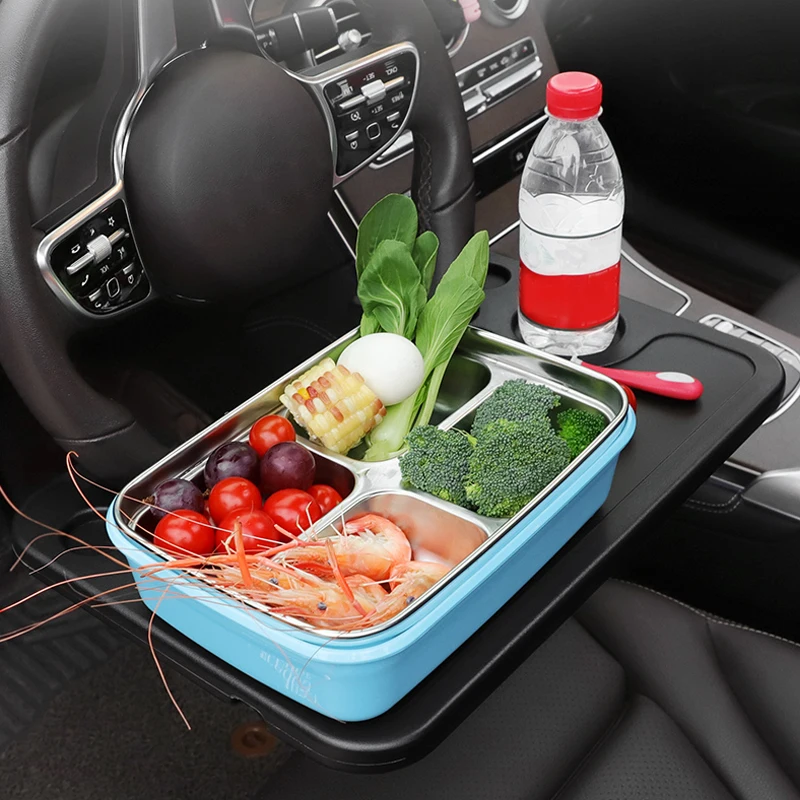 

Car Steering Wheel Tray Desk Work Food Laptop Holder For Ford Focus 2 3 fiesta mondeo ecosport kuga HYUNDAI ix35 Opel Astra