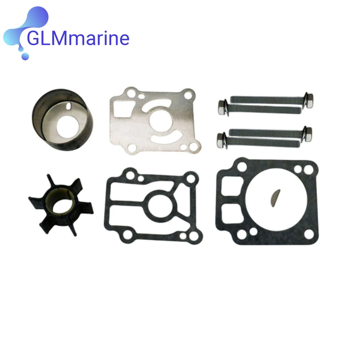 Ремкомплект крыльчатки водяного насоса для подвесного мотора Tohatsu Nissan 2-тактный 25