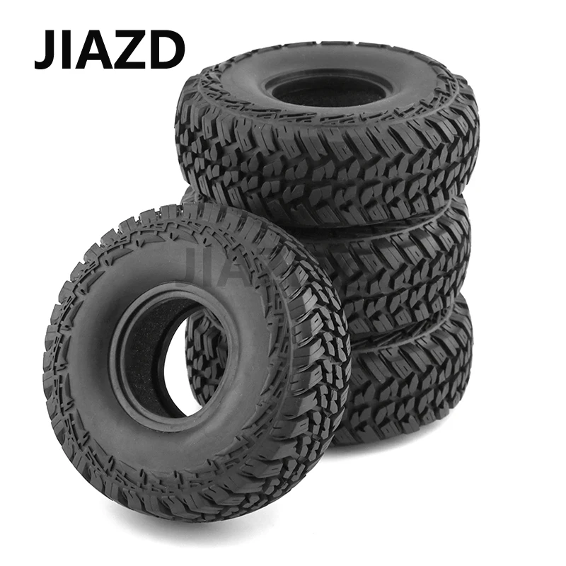 

1.9 Inch 120mm Rubber Tire Rock Tyre With Inner Sponge For 1/10 RC Car Crawler TRX4 TRX6 SCX10 D90 90046 CC01 YIKONG 4102 4103