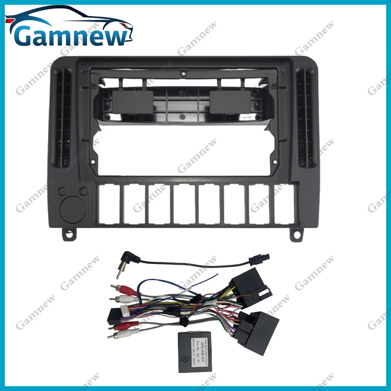 9-дюймовая автомобильная рамка, адаптер Canbus Box, Android радиоприемник, монтажная панель, комплект для Audi 100 S4 C4 A6 S6 1990-1998 гг.