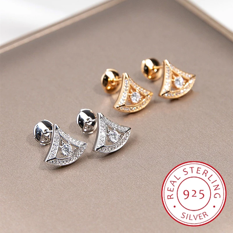 

Женские серьги из серебра 925 пробы, с вырезами