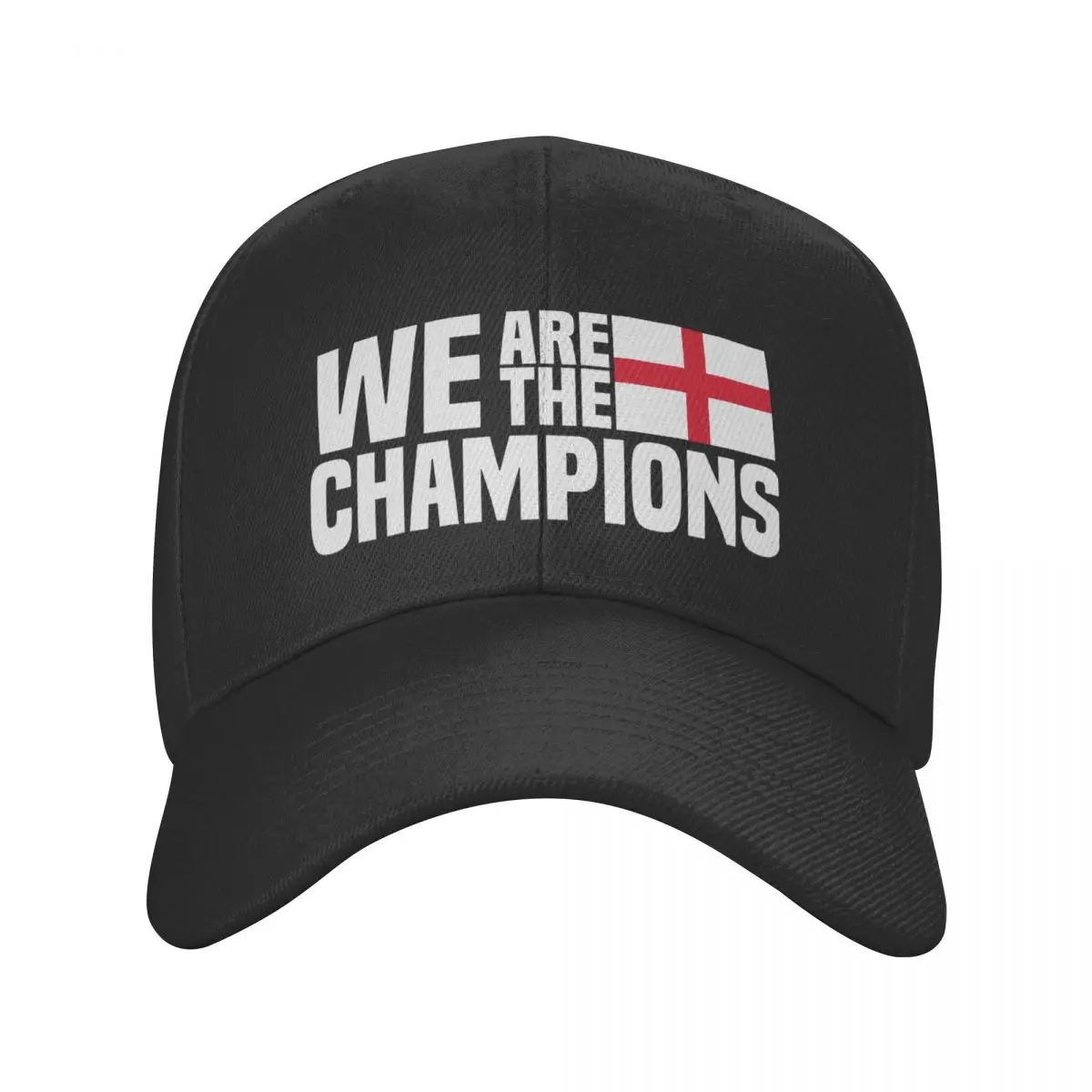 

Punk Unisex We Are The Champions England Baseball Cap Adjustable Union Jack British Proud Dad Hat Sun Protection Snapback Caps