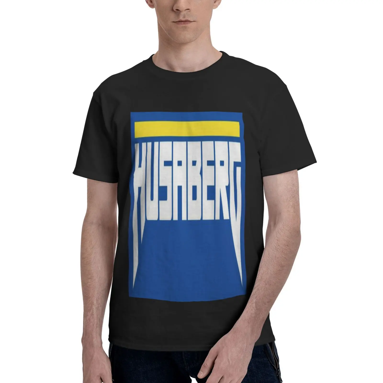 

Мужская футболка с коротким рукавом Husaberg, большие размеры, 870