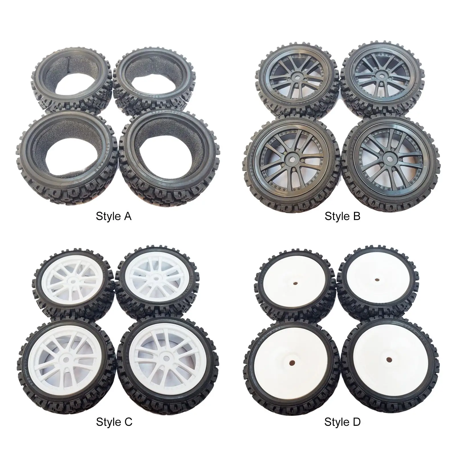 

1: 10 Масштаб, радиоуправляемые шины, колесные шины для радиоуправляемого грузовика, детали для замены