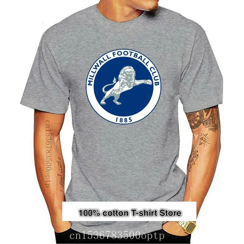 

Camiseta de манга corta para hombre y mujer, camisa унисекс de millwall footbal, nueva