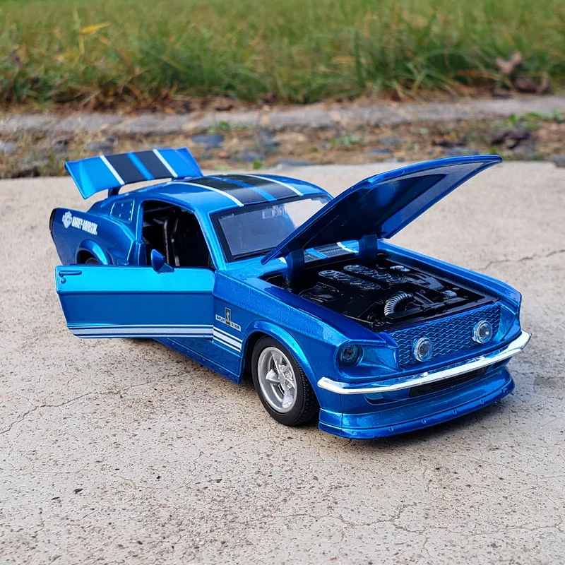 Модель машины Shelby Cobra Mustang из сплава в масштабе 1:32 литая Металлическая машинка