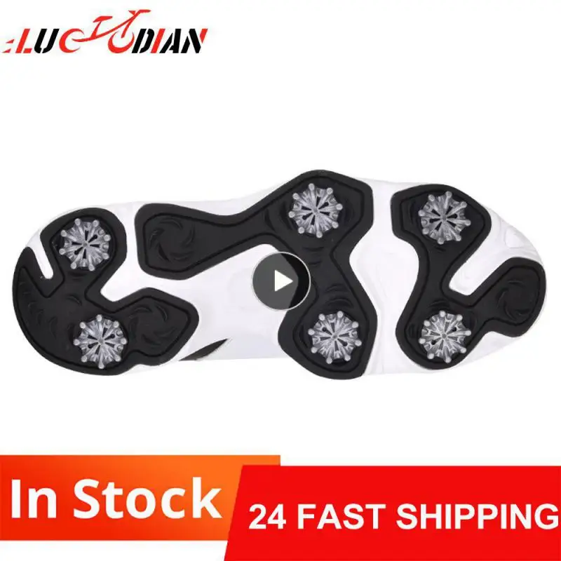 Shoe Spikes Replacement Studs Soft Fast Twist Cleat Metal Grey Black Golf Training Aids For Footjoy Shoes New