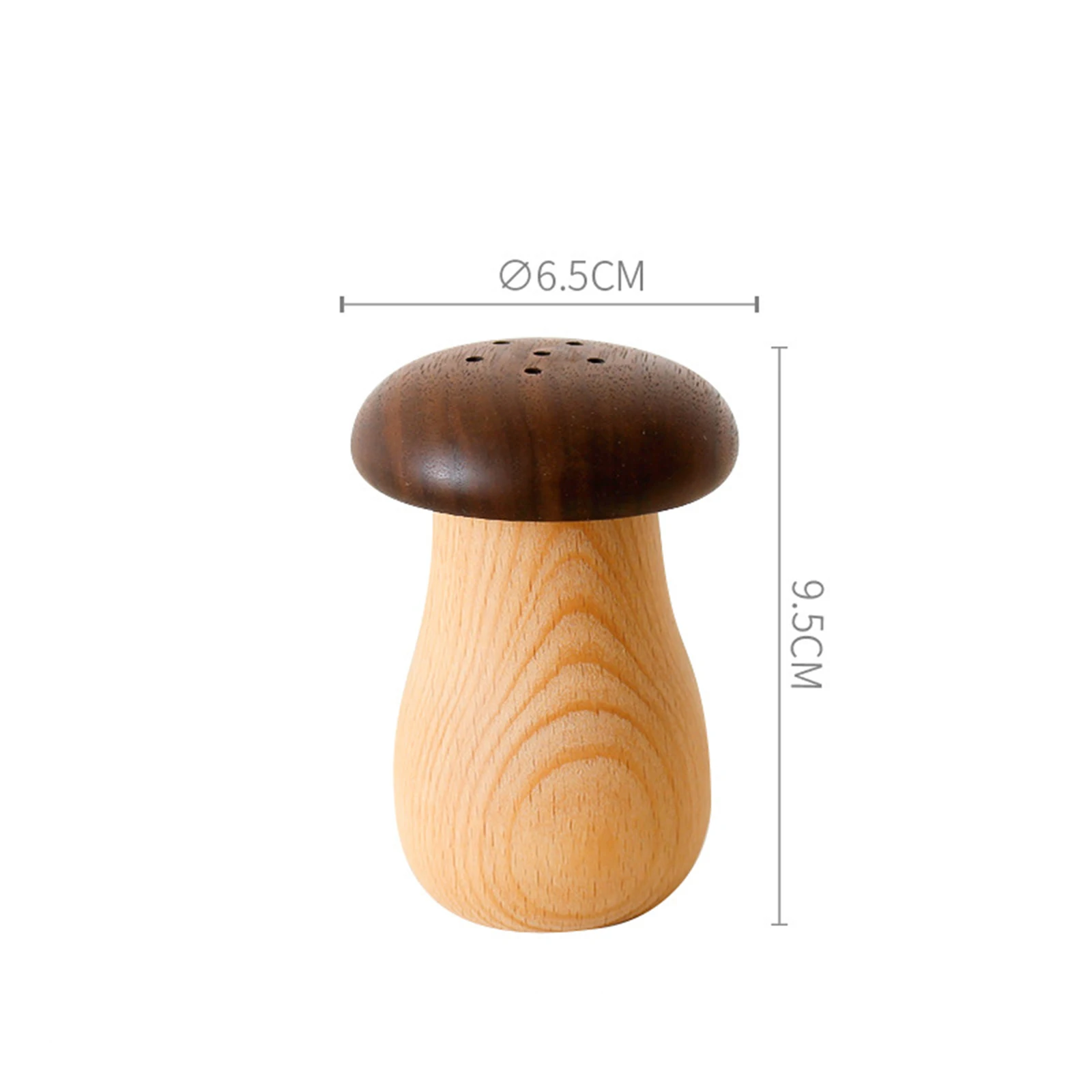 Грибовидный контейнер для зубочисток Искусственный деревянный кухни |