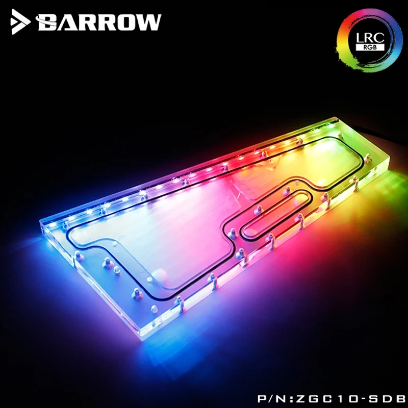 

Barrow ZGC10-SDB, доски для водных путей для Zeaginal ZG 10 чехол, для Intel CPU Water Block Single GPU Building, система водяного охлаждения ПК
