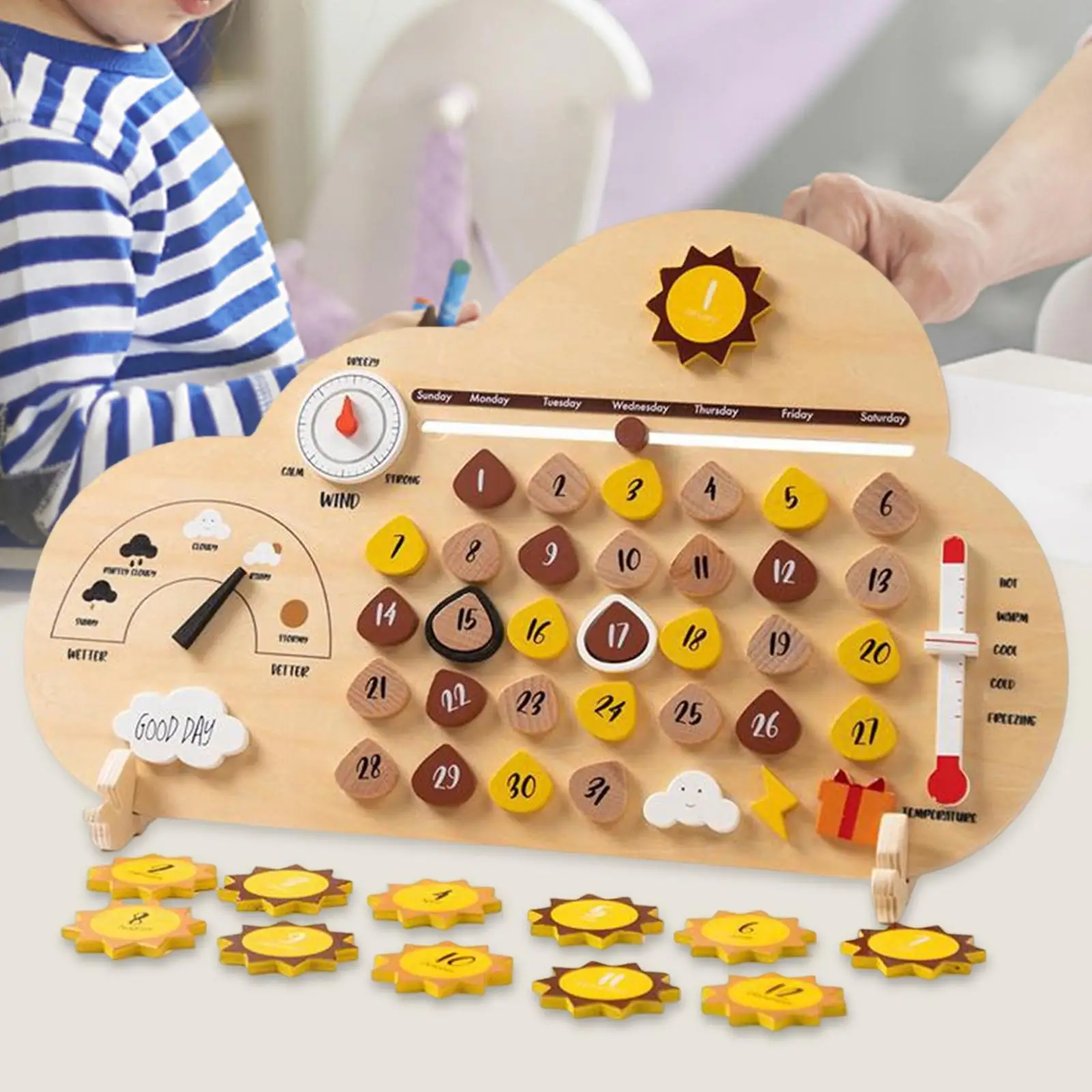 

Busy Board Basic Skills Travel Toy for Children Kids 4 5 6 Birthday Gifts
