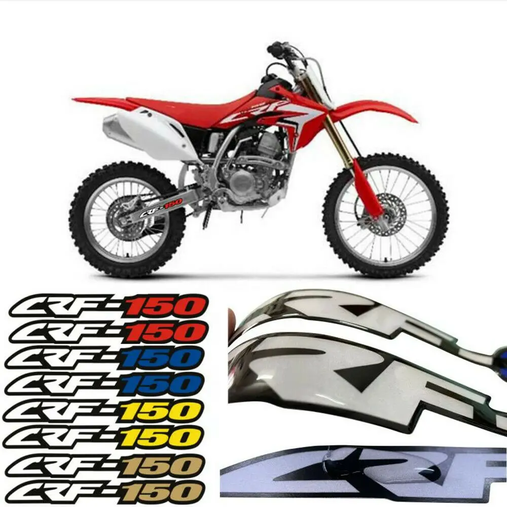 

For HONDA CRF 150F 150R 150RB 2003-2022 04 05 06 07 08 09 10 3D Glue Swingarm Air Box Stickers Motorcycle Decorate Decals