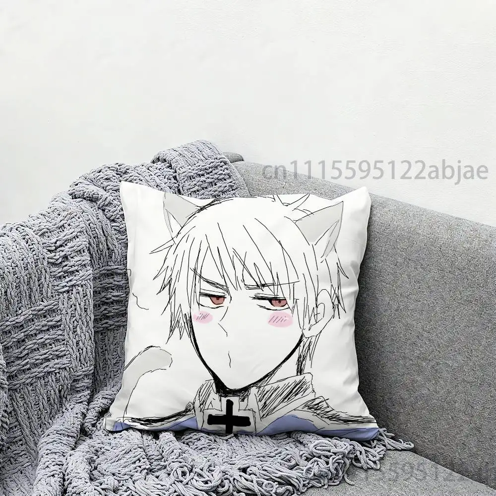 Фото Наволочка P-Prussia hetalia 50x50 см, квадратная наволочка для подушки своими руками, квадратный чехол для офисной подушки. №2