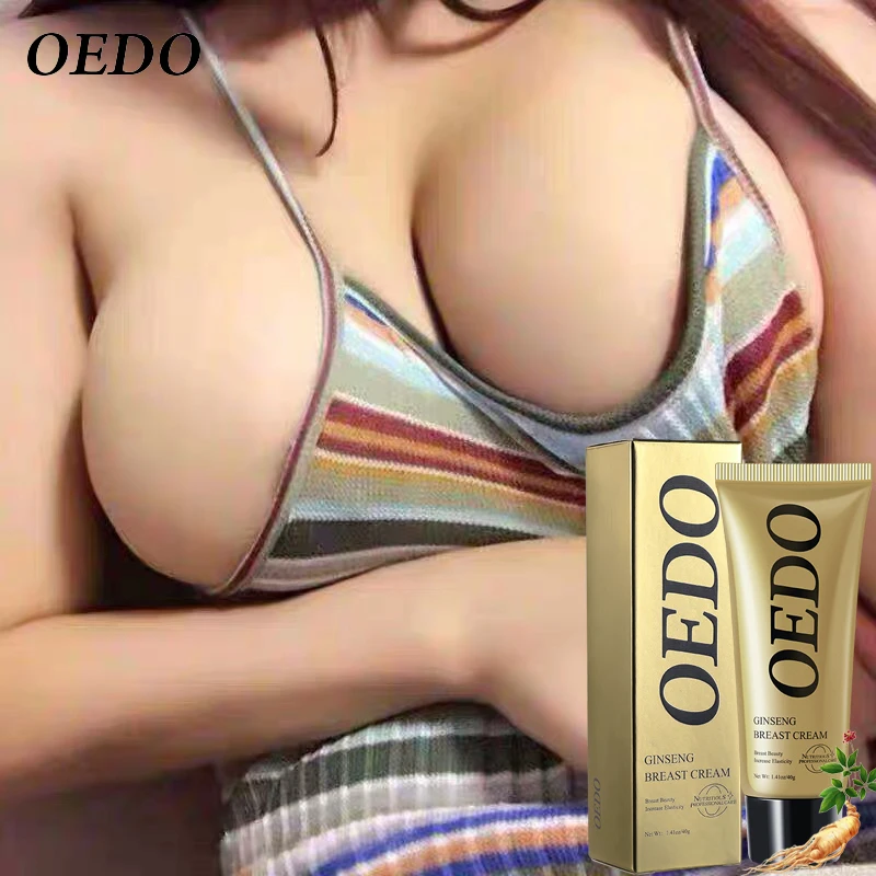 

OEDO Ginseng Breast Enlargement Cream Chest Sexy Firming Lifting Enhancer Increase Tightness Big Bust Promote Female Hormone 40g