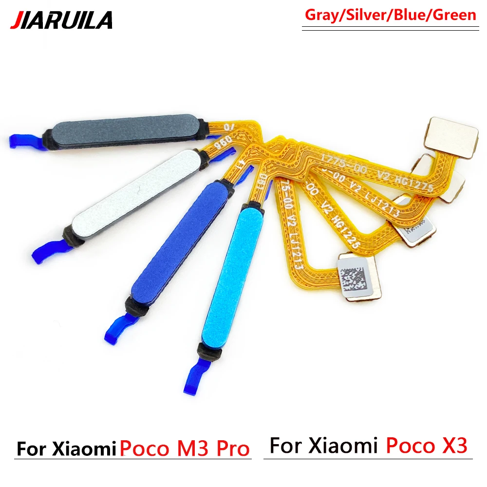 

Гибкий кабель датчика отпечатков пальцев для Xiaomi Redmi Note 9s / Note 8 8T 9 Pro Poco X3 NFC