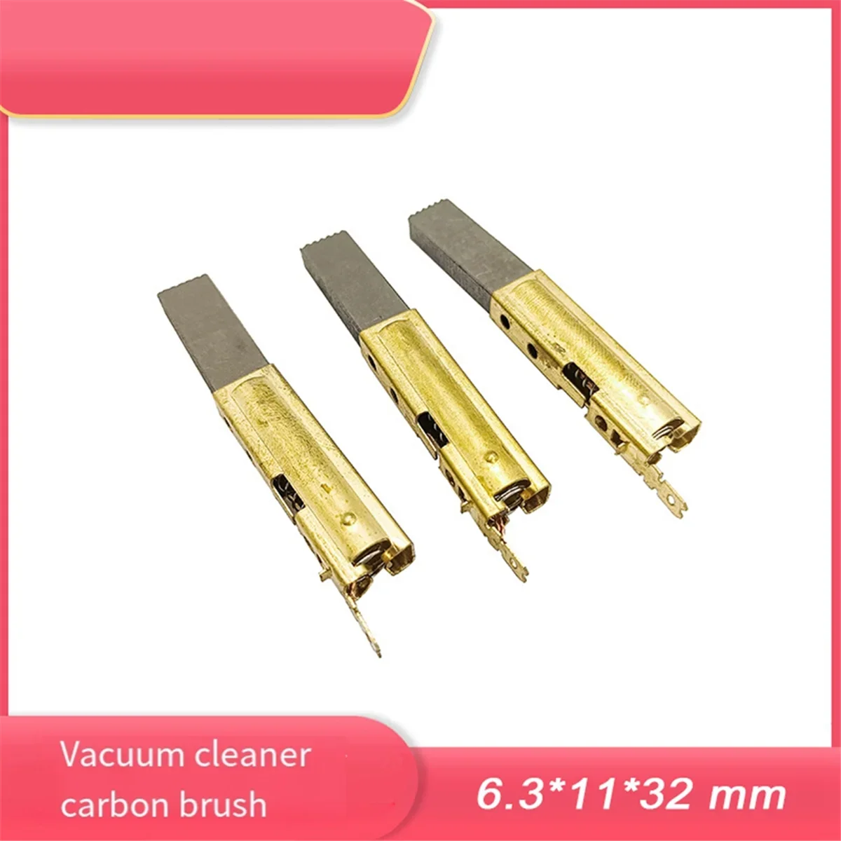 Фото 4 шт. угольных щеток для двигателя 32ммx11ммx6.3мм для Karcher, Hoover, Vax Wet Vacuum BL21104 230260 №4