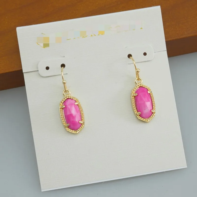 Серьги-подвески YEEVAA геометрической формы с красной ракушкой модные украшения