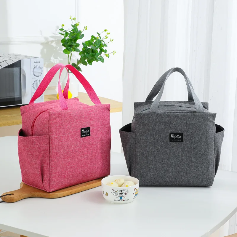 

Functional Cooler Lunch Box Portable Insulated Canvas Lunch Bag Thermal Food Picnic Lunch Bags For Women Kids Food Storage Bags