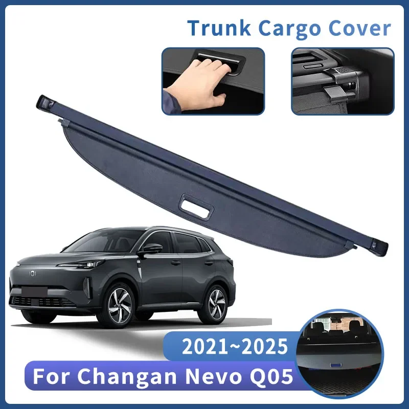 Автомобильный кронштейн для багажника Changan CS55 Plus2 EVO Q05 2021 ~ 2025 занавеска хранения