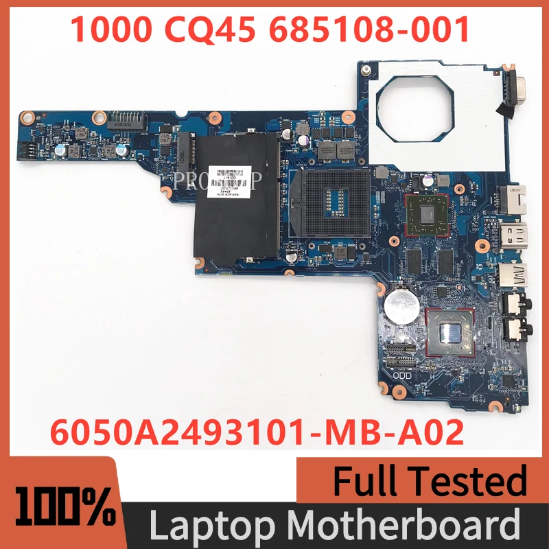 685108-001 685108-501 685108-601 Free shipping For 1000 CQ45 Laptop Motherboard 6050A2493101-MB-A02 HD7450 1GB 100% Working Well