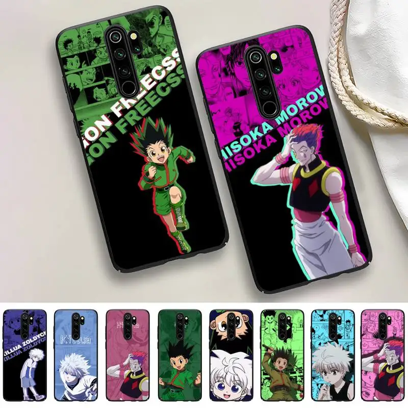

Anime Hunter x Hunters Phone Case For Redmi 9 5 S2 K30pro Silicone Fundas for Redmi 8 7 7A note 5 5A