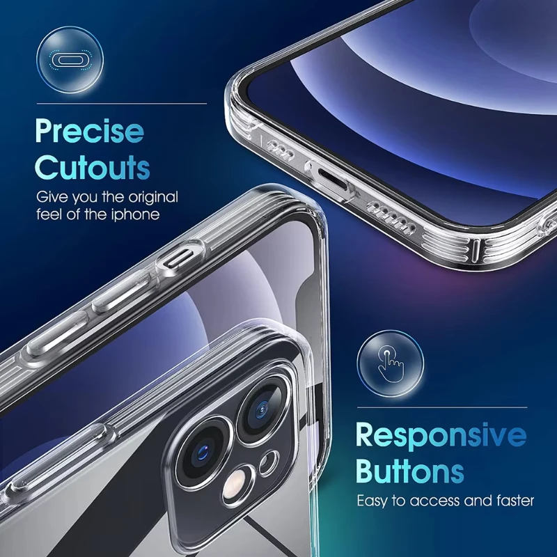 Для Xiaomi Redmi Turbo 4 3 Turbo4 Turbo3 5G задняя крышка чехол для телефона прозрачный тонкий ТПУ