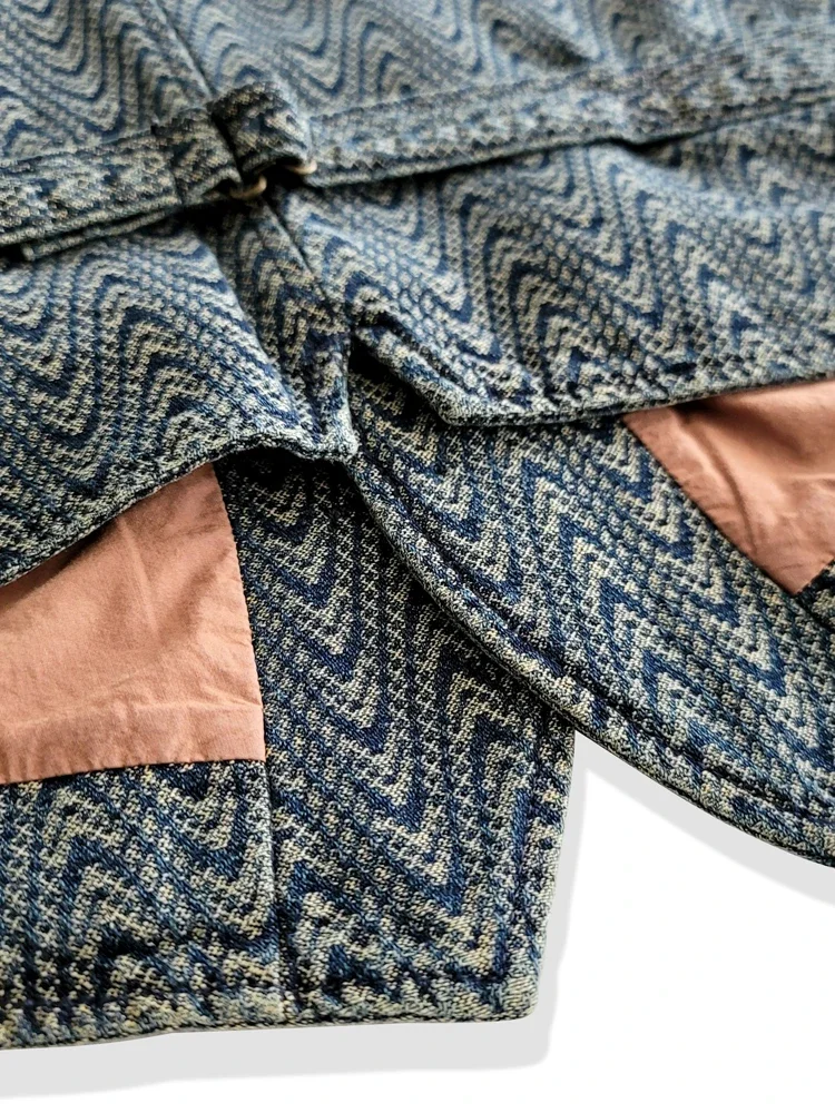 Мужская одежда Amekaji жилет с воротником зеленого фрукта в американском стиле