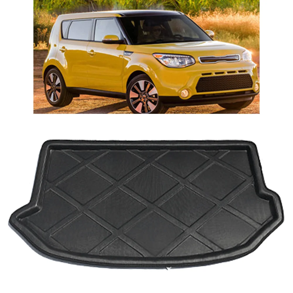 Для Kia Soul 2010 2011 2012 2013 2014 2015 2016 автомобильный задний багажник грузовой коврик для
