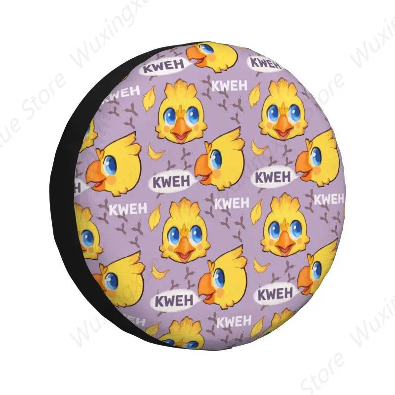 Милый чехол на запасное колесо Chocobo для прицепа Jeep Pajero 4x4 индивидуальная защита