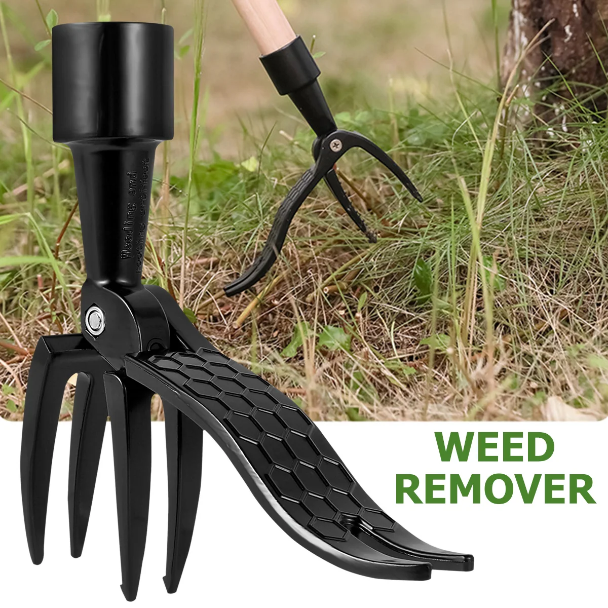 

Weeding Head Replacement Metal Iron Art Weeder Head Gardening Digging Weeder Remover Garden Weed Puller Garden Tool