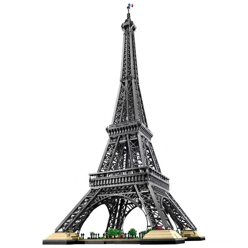 

2023 новые иконы 10307 Эйфелева башня 150 см архитектурная городская Модель Набор строительных блоков Кирпичи игрушки для взрослых детей подарок