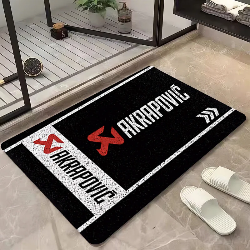 

Doormat Entrance Door A-Akrapovic Floor Mat Bathroom Carpet Rug for Bedroom Mats Living Room Custom Carpets Home Rugs Bath Foot