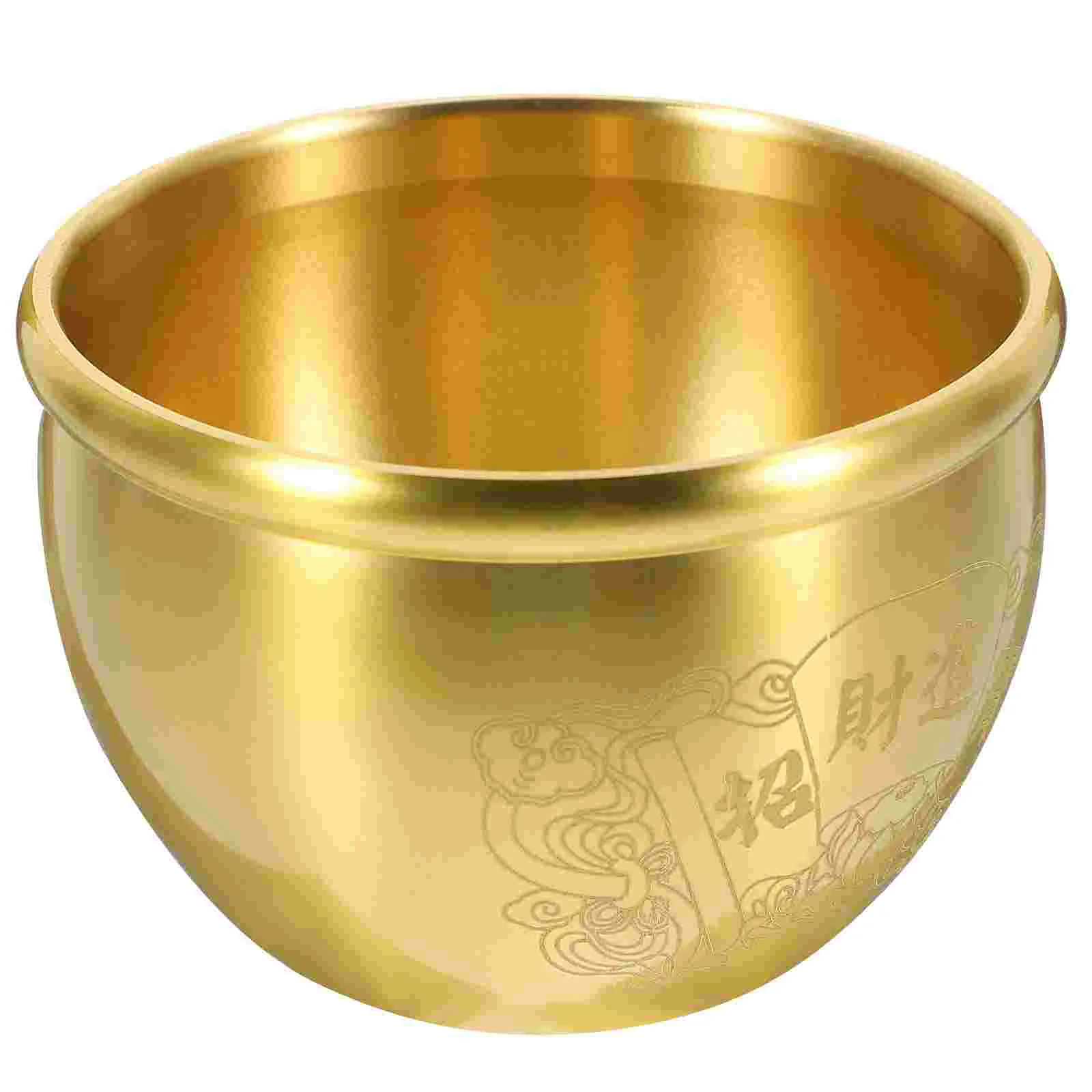

Useful Premium Sturdy Chinese Fortune Bowl for Home Office Decoration