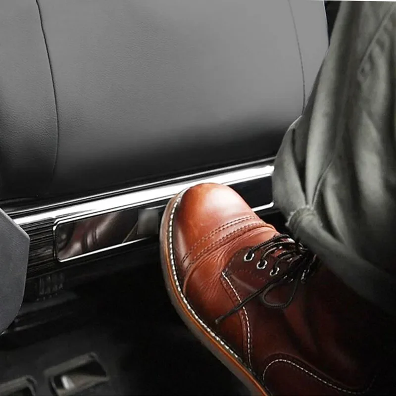 Защитная пластина из нержавеющей стали для заднего сиденья защита от ударов