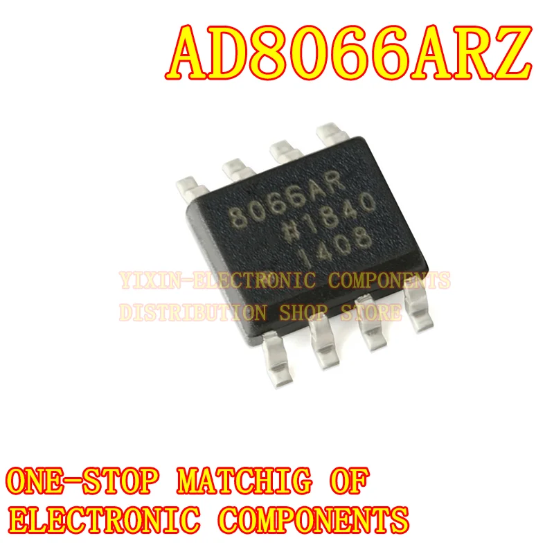 1PCS/Pack AD8066ARZ-R7 AD8066ARZ AD8066Soic-8 High Performance 145MHz operational amplifier IC chip
