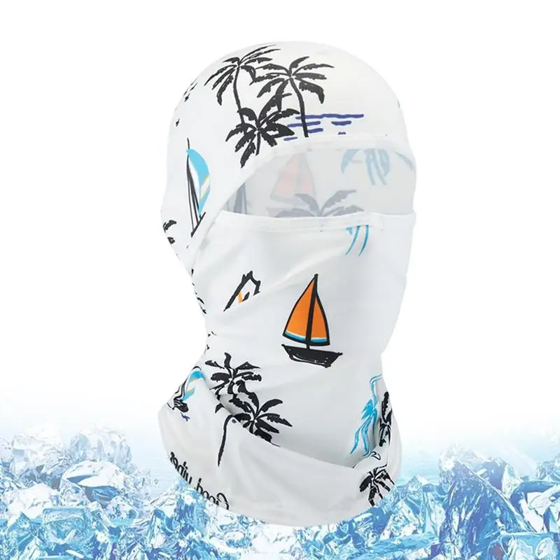 

Face Coverings For Men Scarf Summer Full Face Cover Unisex Ice Silk Windproof Headgear For Skiing Cycling Outdoor Sports Men