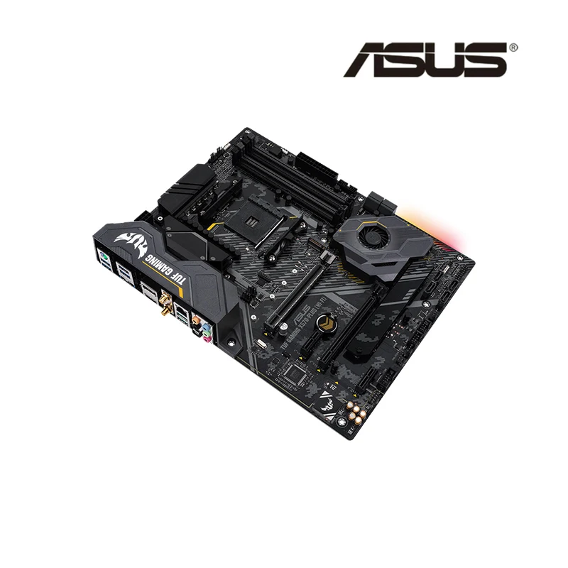 ASUS TUF GAMING X570-PLUS (Wi-Fi) Новый ATX AMD X570 DDR4 5100(OC) MHz 128G M.2 SATA USB 3 2 настольный разъем AM4 CPU |
