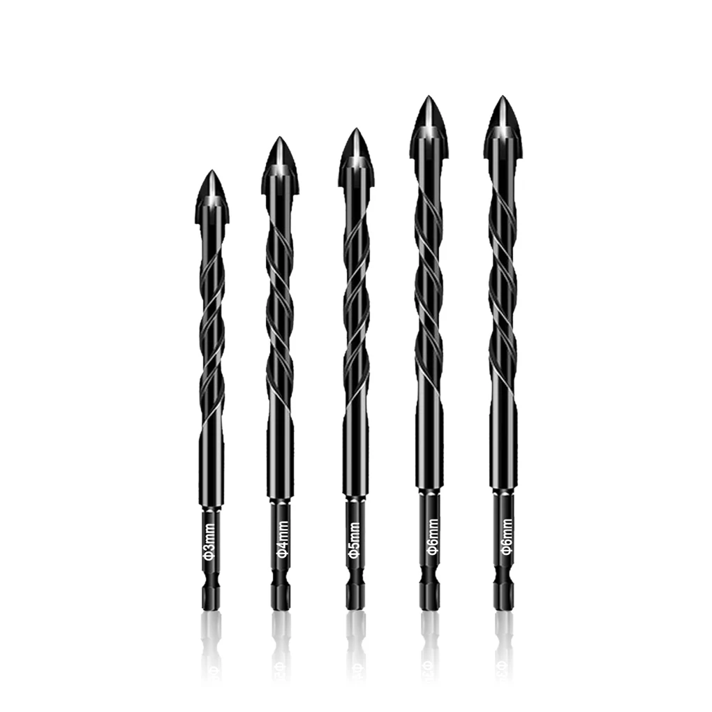 

7 шт., многоразовые сверла для работ по дереву, 3-12 мм