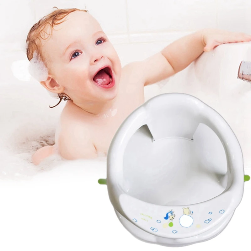 

Baby Tub Chair Seat Pad Safety Anti Slip Newborn Infant Shower Seat