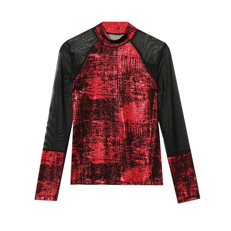 Женская футболка с принтом