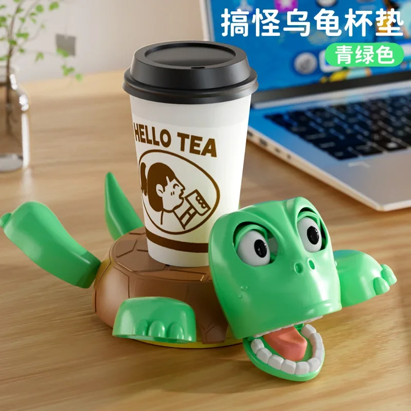 

Забавная подставка для чашки с черепахой, 3d печатный коврик для чашки с черепахой, коврик для чашки, чая, кофе, кружка, держатель для напитков, посуда, декоративный домашний декор