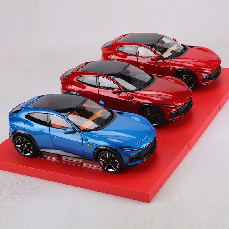 Фото Масштабная модель автомобиля Ferrari Purosangue из сплава, 1:18, премиум-издание №3