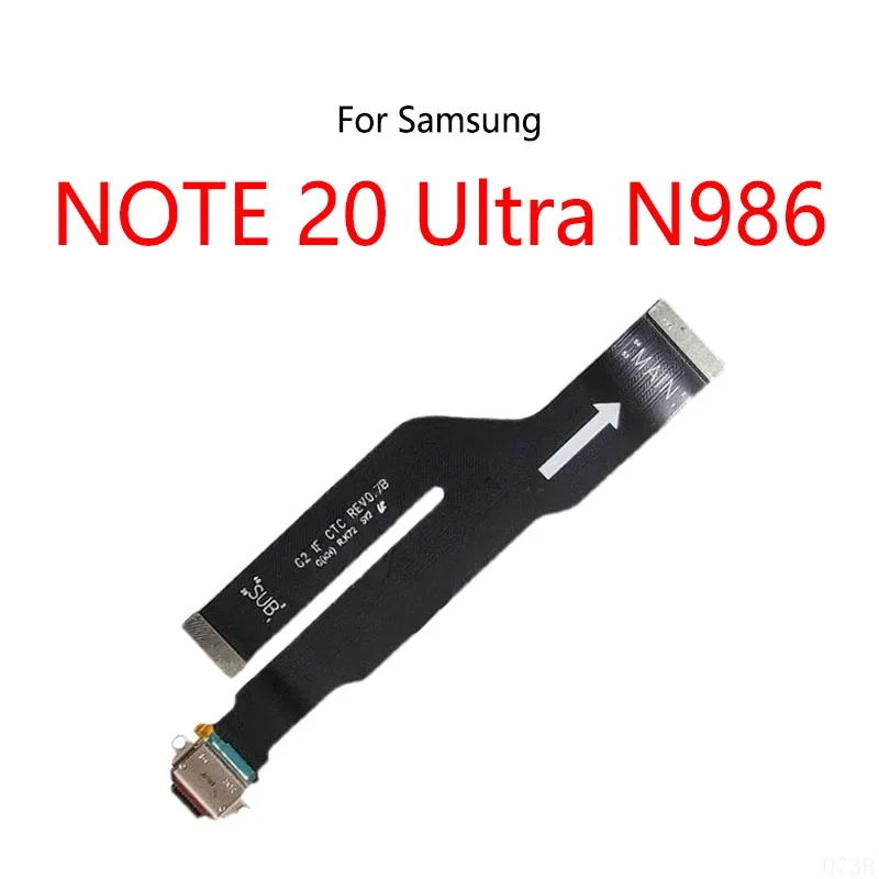 USB-разъем для зарядки док-станции разъем гибкий кабель Samsung Galaxy ПРИМЕЧАНИЕ 20 Ultra N986
