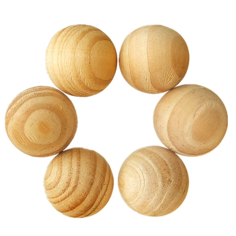 

5Pcs Cedar Wood Moth Balls Moth Insect Camphor Ball Natural Mildew Wardrobe Clothes Drawer Pest Control Bug Repellent Home Tools