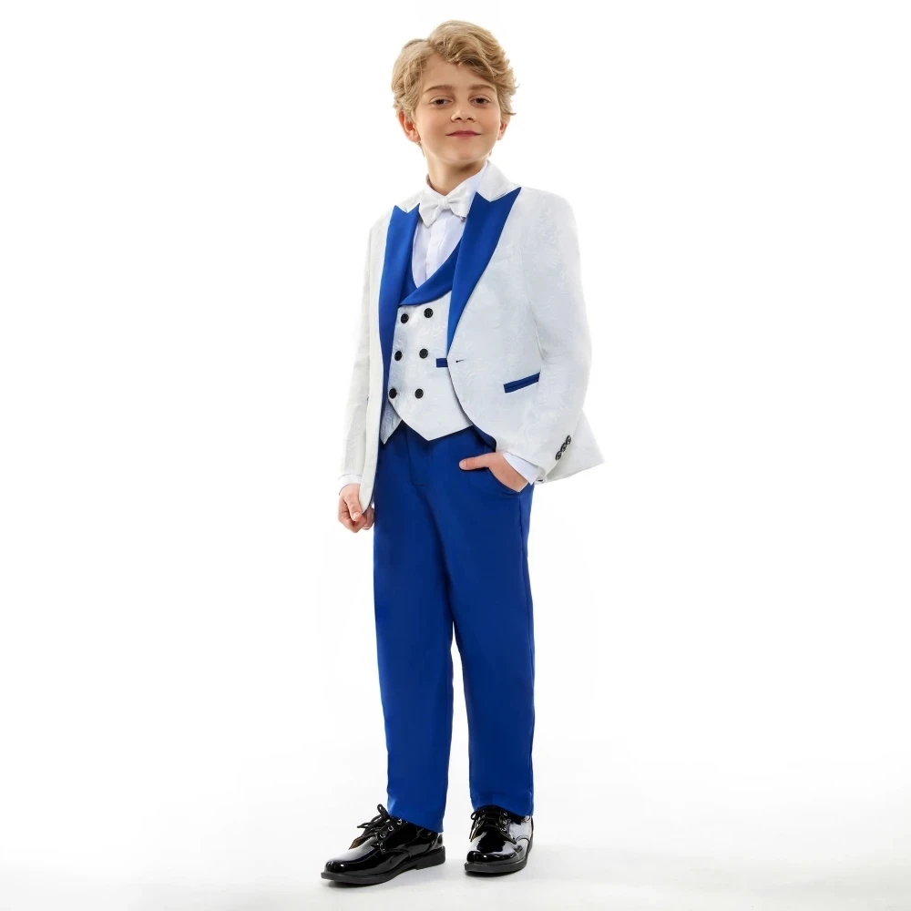 Комплект из блейзера жилета и брюк с галстуком-бабочкой