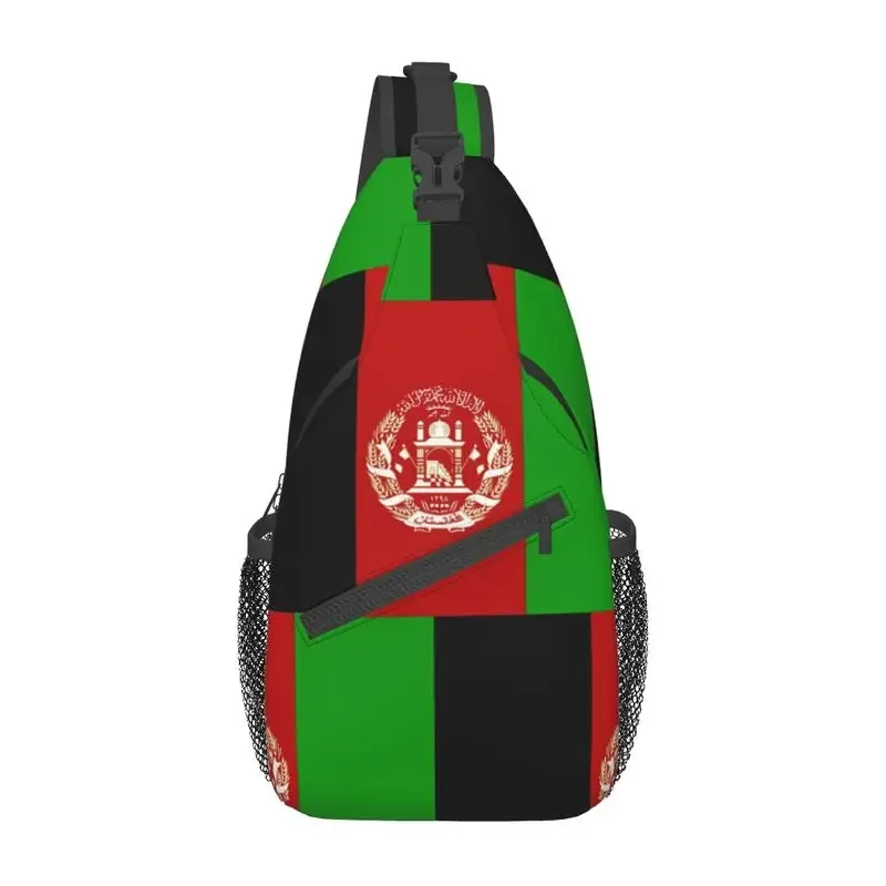 

Cool Afghanistan Flag Sling Crossbody Backpack Men Shoulder Chest Bags for Traveling